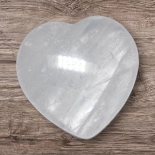 Srdce Křišťál 30x30 mm v praktickém pytlíčku